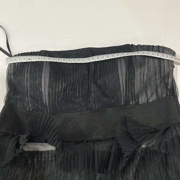 Black and gray Y2K raffle strapless party dress size Small - Picture 13 of 14